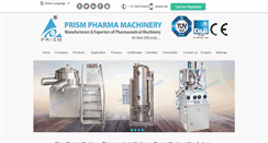 Desktop Screenshot of prismpharmamachinery.com